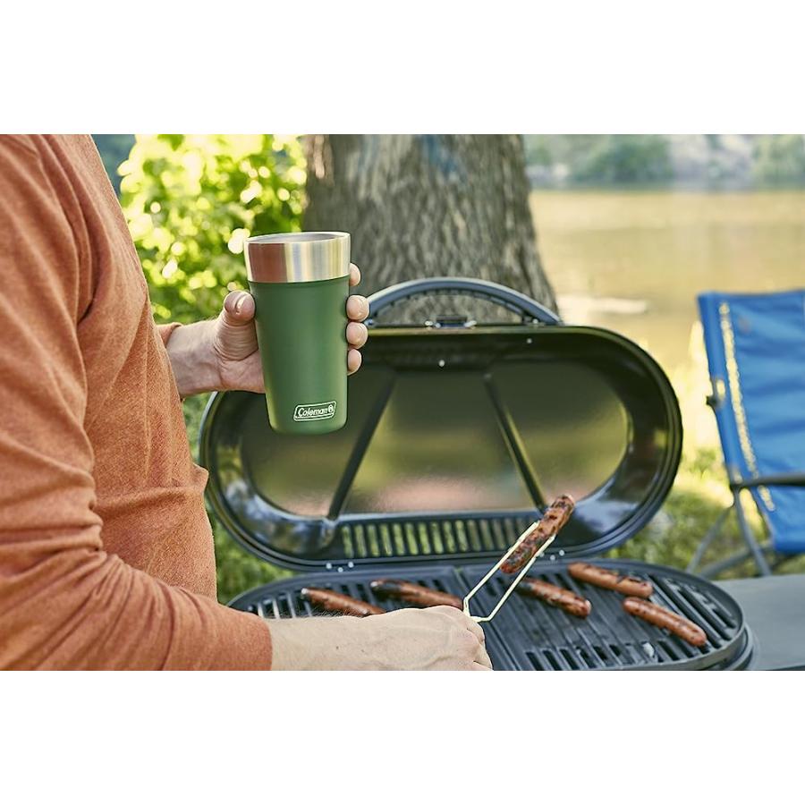 COLEMAN INSULATED STAINLESS STEEL 20OZ BREW TUMBLER, SLATE | Coleman | 06