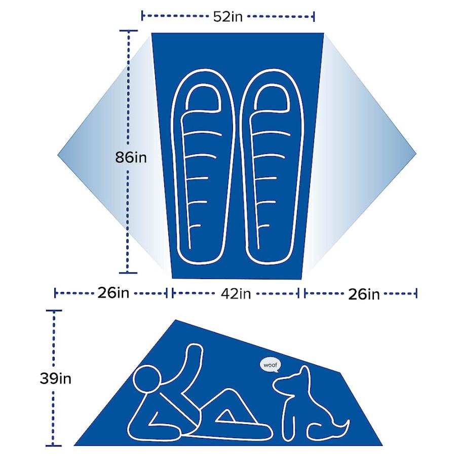 BIG AGNES TIGER WALL UL2 ULTRALIGHT BIKEPACKING TENT WITH UV-RESISTANT SOLUTION DYED FABRIC | BIG AGNES | 05