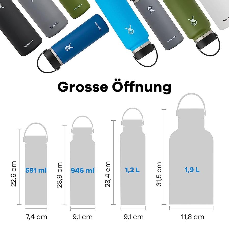 HYDRO FLASK WIDE MOUTH BOTTLE WITH FLEX CAP | HYDRO FLASK | 02