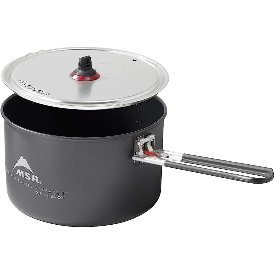 MSR 2.5 LITER NONSTICK CERAMIC COATED SOLO CAMPING COOK POT | MSR