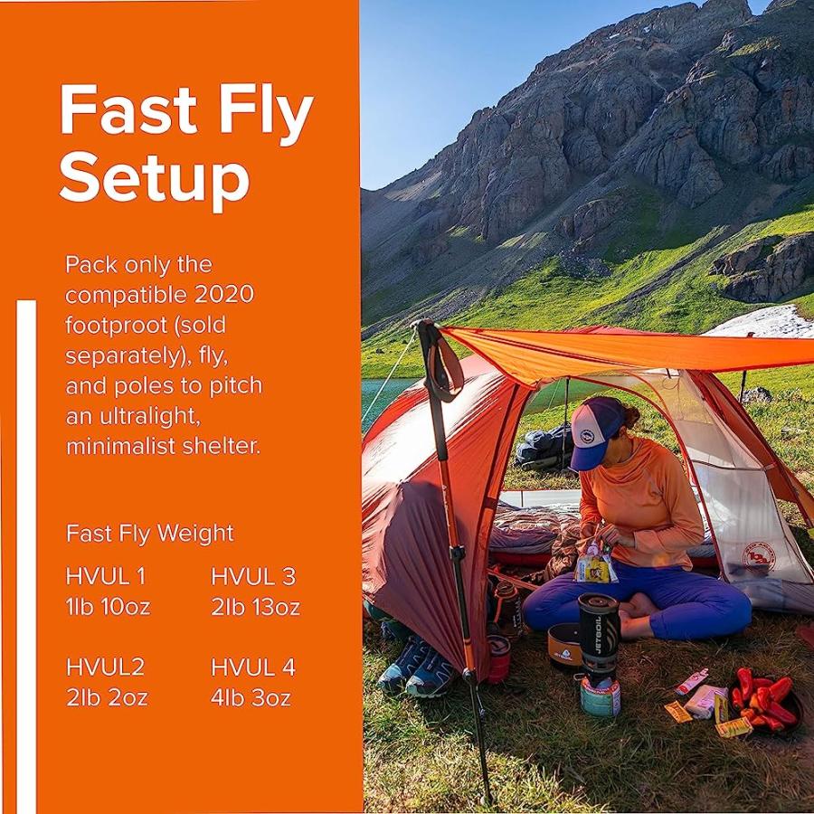 BIG AGNES COPPER SPUR HV UL BACKPACKING TENT, 3 PERSON (OLIVE GREEN) | BIG AGNES | 04