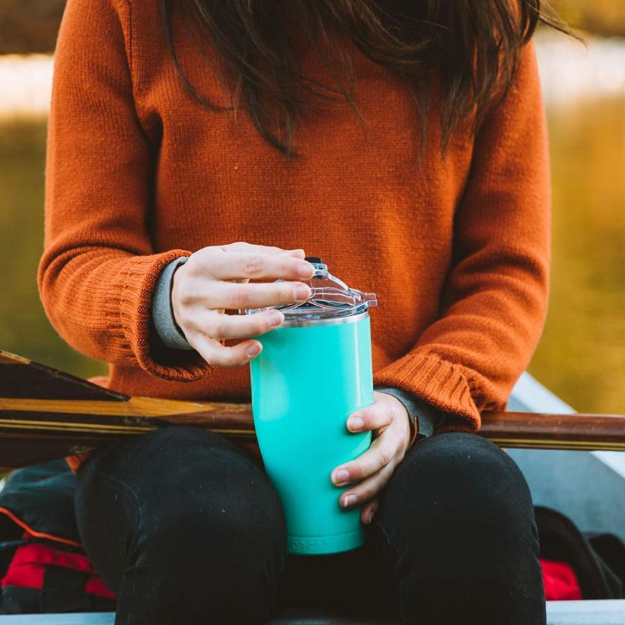 ORCA CHASER CUP, SEAFOAM/CLEAR, 27 OZ | ORCA | 02