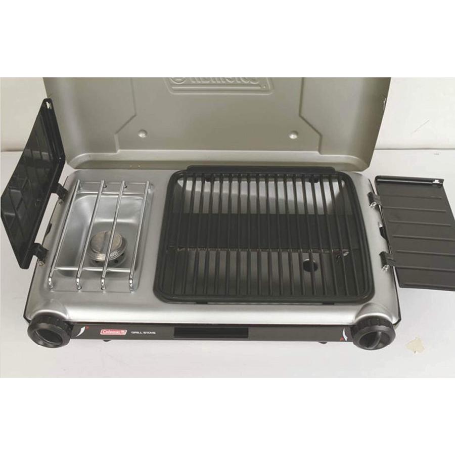 Coleman 2 Burner Grill Stove Combo Silver/Black 2000020925 | Coleman | 05