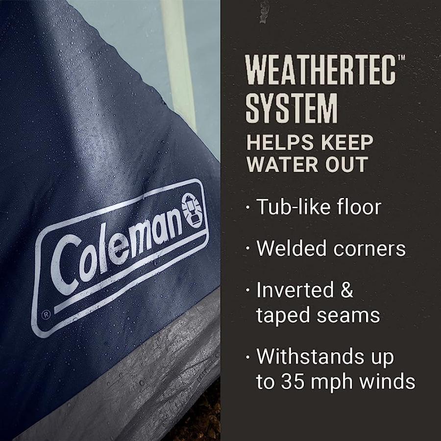 COLEMAN SKYDOME TENT XL, 8/10/12 PERSON CAMPING TENT, BLUE NIGHTS | Coleman | 03