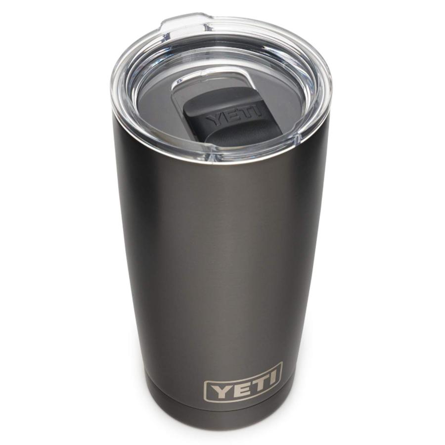 YETI Rambler 20オンス タンブラー マグスライダー蓋付き 真空断熱 ステンレス製、グラファイト | YETI | 01