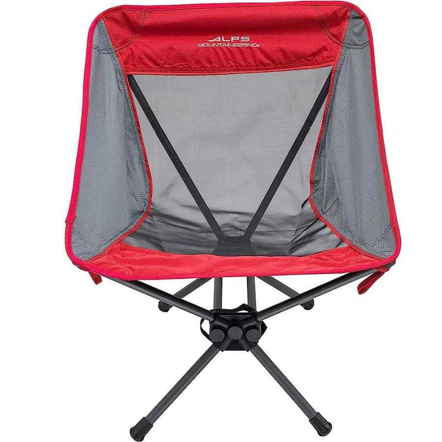ALPS MOUNTAINEERING SIMMER CAMPING CHAIR, ONE SIZE, SALSA/CHARCOAL - NEW | ALPS MOUNTAINEERING | 03