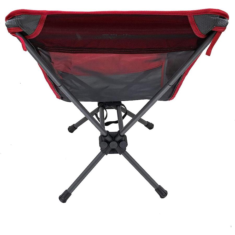 ALPS MOUNTAINEERING SIMMER CAMPING CHAIR, ONE SIZE, SALSA/CHARCOAL - NEW | ALPS MOUNTAINEERING | 05