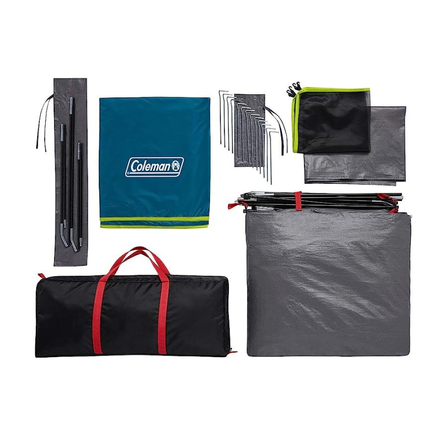 COLEMAN SKYDOME CAMPING TENT WITH DARK ROOM TECHNOLOGY, 8 PERSON | Coleman | 08