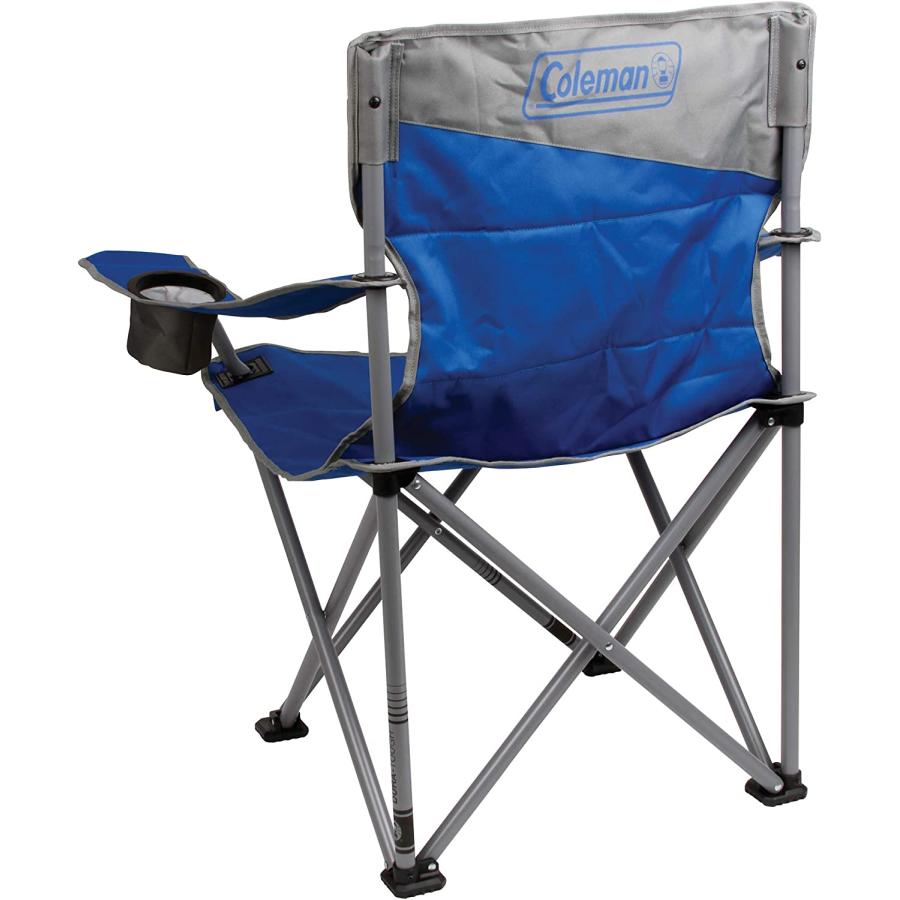 Coleman Big and Tall Camp Chair Folding Beach Chair Portable Quad Chair for Tailgating, Camping & Outdoors | Coleman | 01