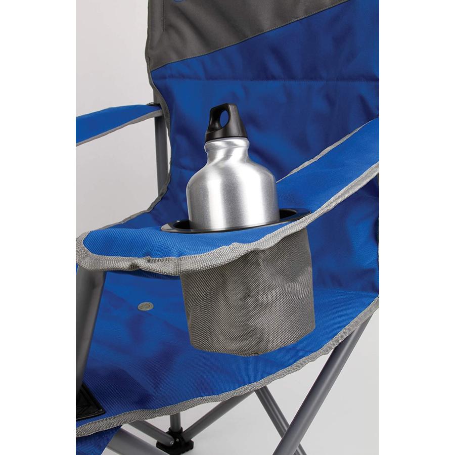 Coleman Big and Tall Camp Chair Folding Beach Chair Portable Quad Chair for Tailgating, Camping & Outdoors | Coleman | 05