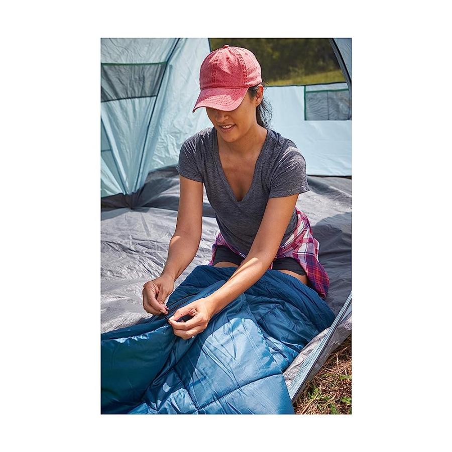 COLEMAN KOMPACT SLEEPING BAG, INDOOR/OUTDOOR LIGHTWEIGHT SLEEPING BAG FOR ADULTS, 20°F/30°F/40°F OPTIONS FOR CAMPING, HIKING, BACKPACKING WITH | Coleman | 06