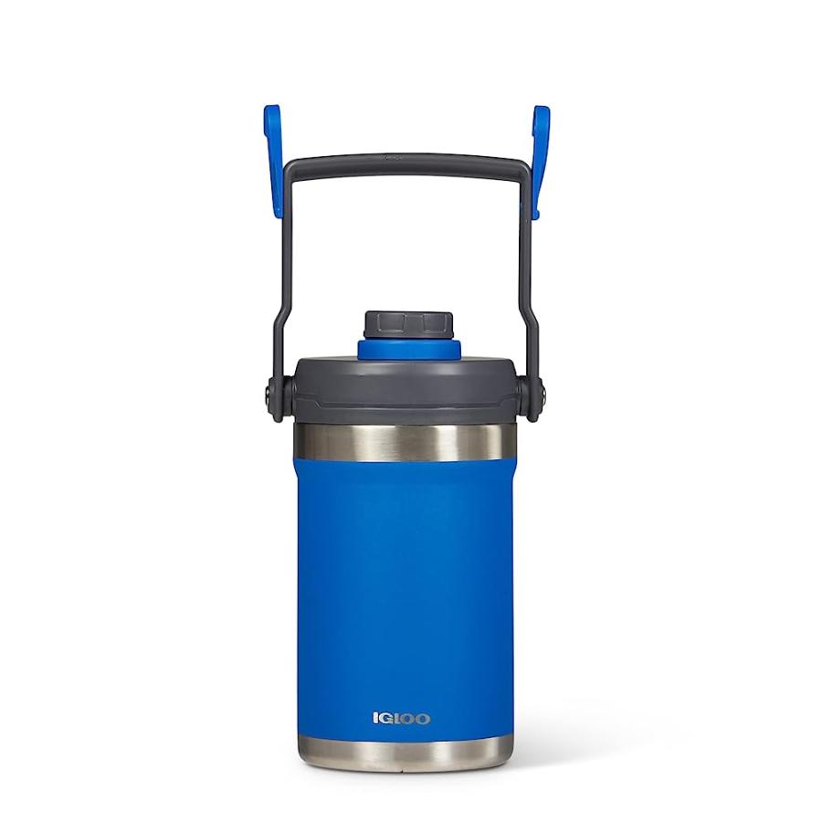 IGLOO 1/2 GAL BLUE STAINLESS STEEL SPORT JUG | LES CREATIONS
