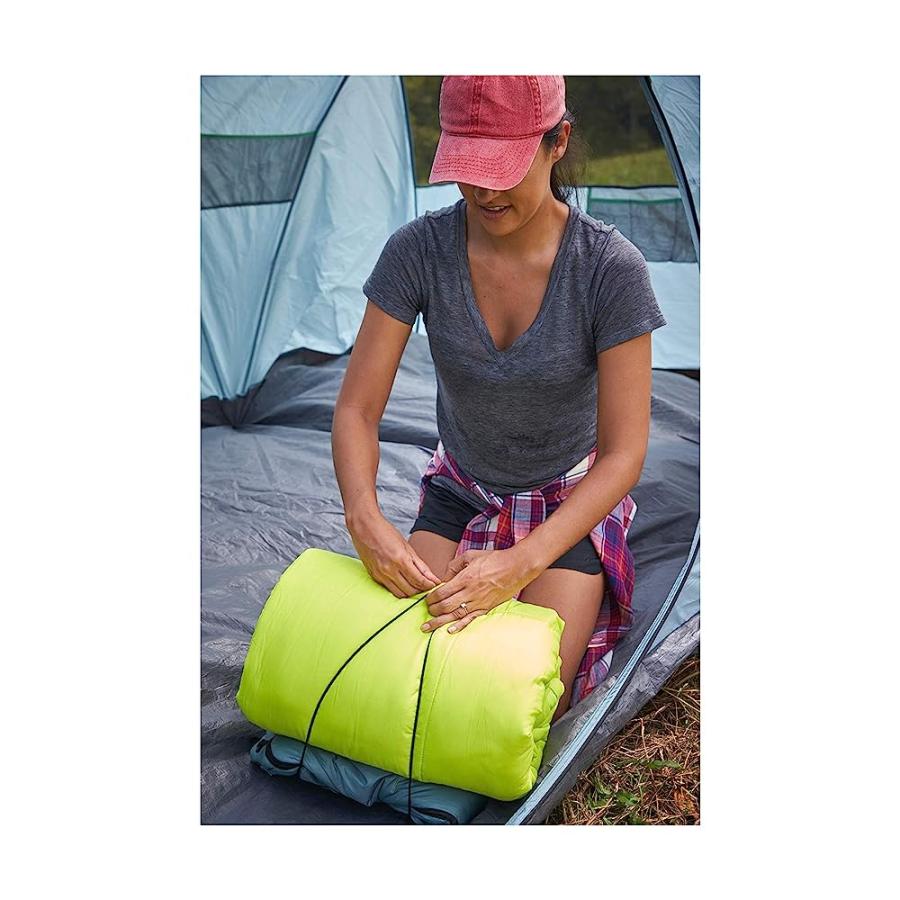 COLEMAN KOMPACT SLEEPING BAG, INDOOR/OUTDOOR LIGHTWEIGHT SLEEPING BAG FOR ADULTS, 20°F/30°F/40°F OPTIONS FOR CAMPING, HIKING, BACKPACKING WITH | Coleman | 08