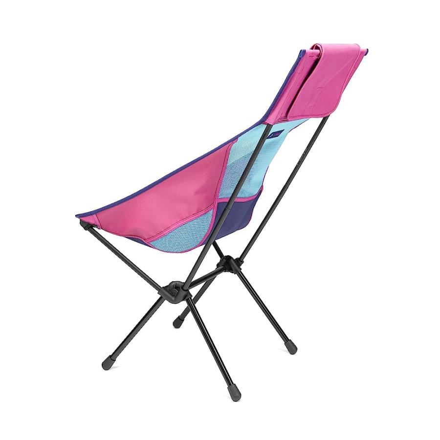HELINOX SUNSET CHAIR LIGHTWEIGHT, HIGH-BACK, COMPACT, COLLAPSIBLE CAMPING CHAIR, WITH POCKETS, MULTI BLOCK 23 | Helinox | 08