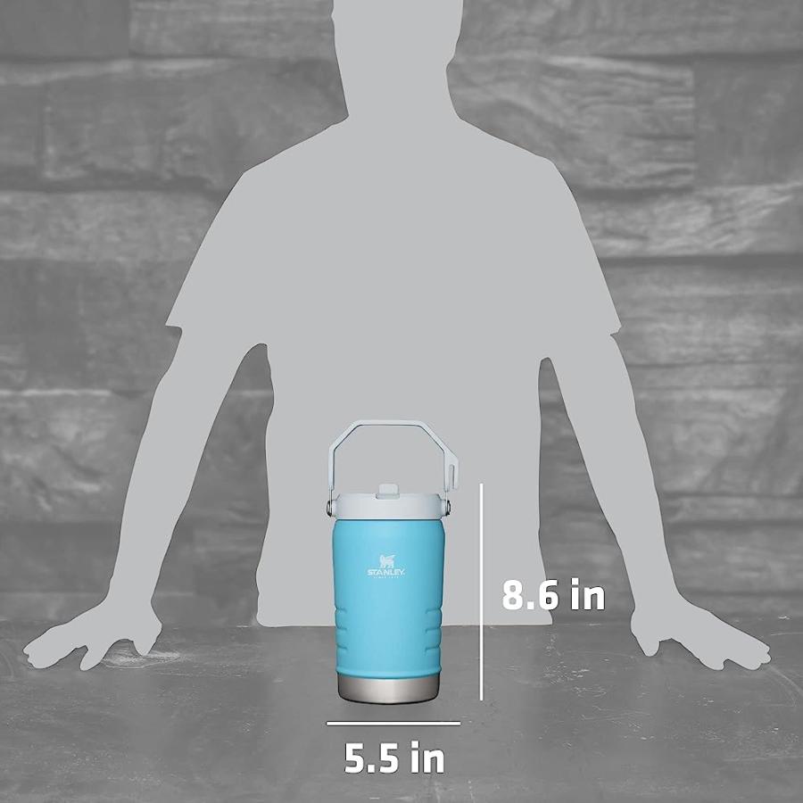 STANLEY ALL DAY REFRESHMENT: THANKS TO THE DOUBLE-WALL INSULATION, THE ICEFLOW FLIP STRAW WATER JUG KEEPS DRINKS COLD FOR UP TO 14 HOURS AND ICED | STANLEY | 05