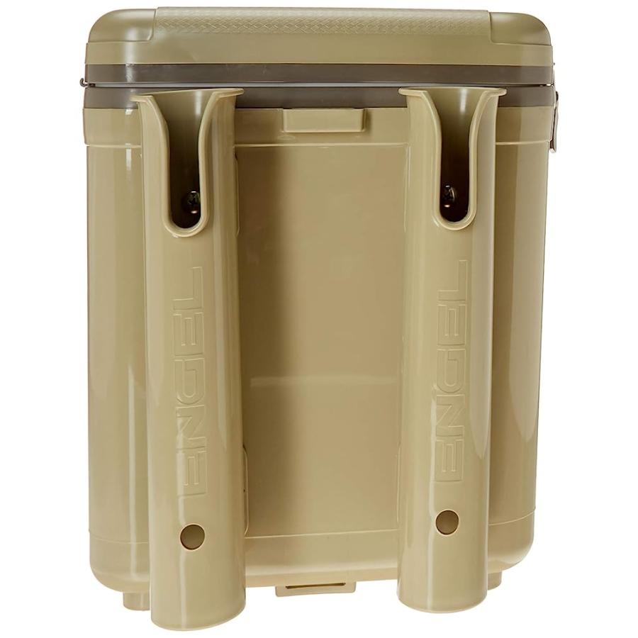 ENGEL UC19 19QT LEAK-PROOF, AIR TIGHT, FISHING DRYBOX COOLER WITH BUILT-IN FISHING ROD HOLDERS, ALSO MAKES THE PERFECT SMALL HARD SHELL LUNCHBOX |  | 02