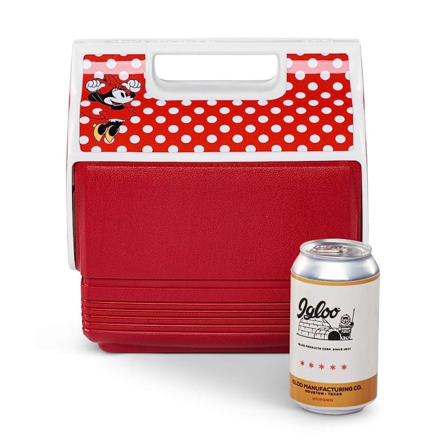 IGLOO 4 QUART LIMITED EDITION DISNEY MINNIE MOUSE PORTABLE LUNCHBOX PLAYMATE MINI COOLER ICE BOX, SMALL | igloo | 01