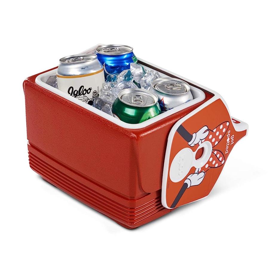 IGLOO 4 QUART LIMITED EDITION DISNEY MINNIE MOUSE PORTABLE LUNCHBOX PLAYMATE MINI COOLER ICE BOX, SMALL | igloo | 02