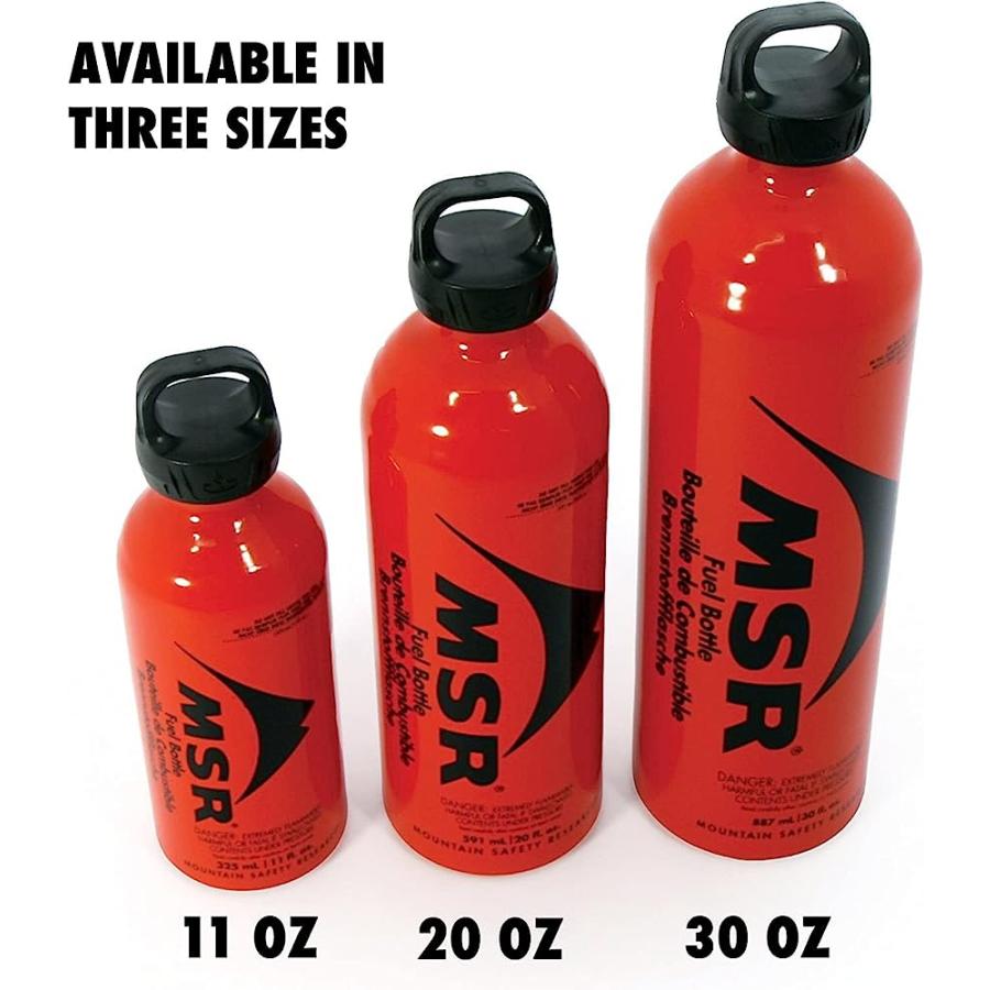 MSR LIQUID FUEL BOTTLE, 11 OUNCE, RED | MSR | 01