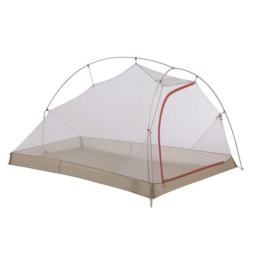BIG AGNES FLY CREEK HV UL BIKEPACK - BIKEPACK SOLUTION DYE-PACKING TENT, 2 PERSON (YELLOW/GREIGE) | BIG AGNES