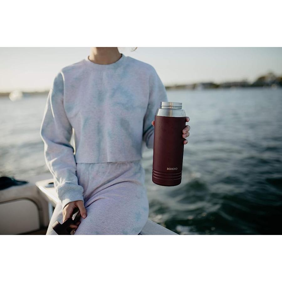 IGLOO 36 OZ VACUUM INSULATED BOTTLE CACAO | LES CREATIONS | 04