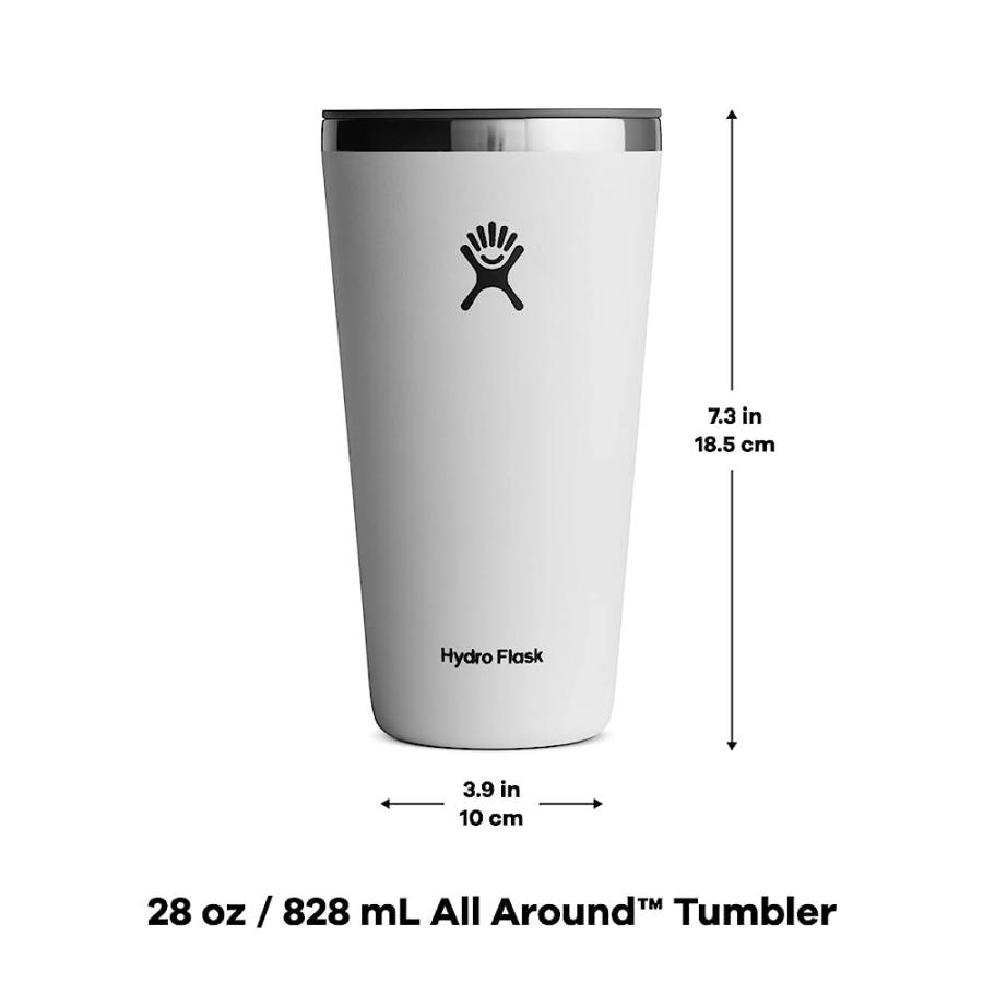 HYDRO FLASK 28 OZ ALL AROUND TUMBLER BLACK | HYDRO FLASK | 04