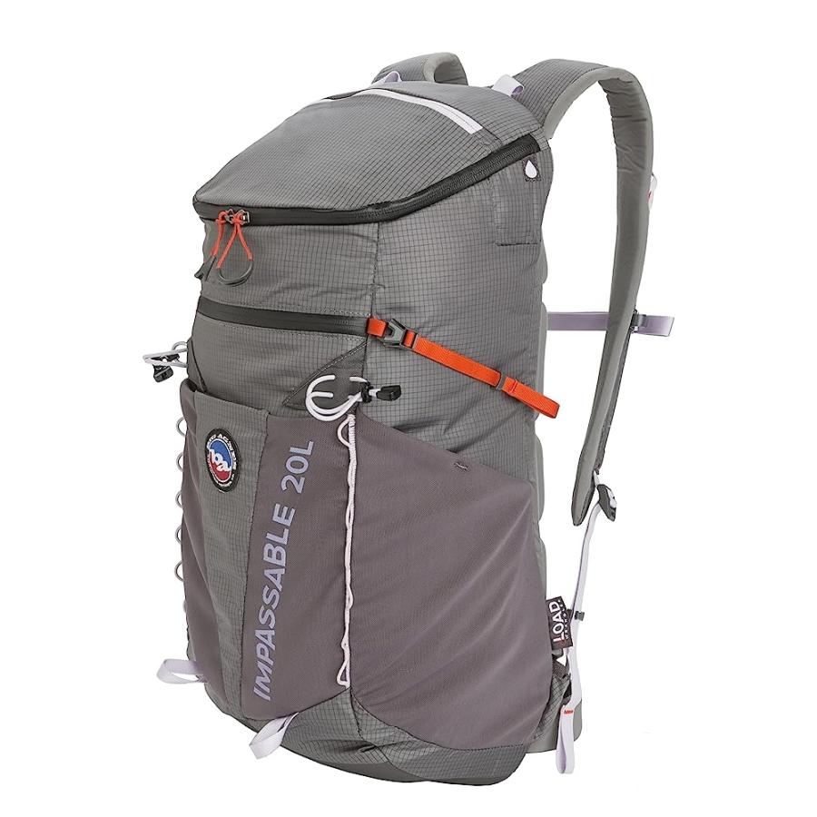 BIG AGNES IMPASSABLE 20L BACKPACK FOR DAY HIKING, SHARK | BIG AGNES | 02