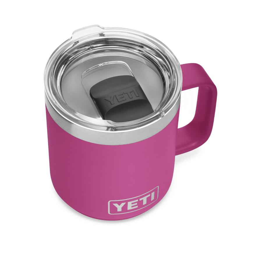 YETI Rambler 10オンス スタッカブルマグ マグスライダー蓋付き 真空断熱 ステンレス製、プリックリーピアー | YETI