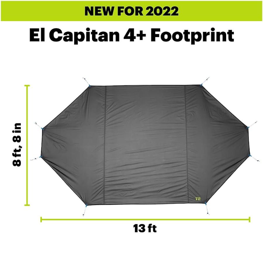 EUREKA! EL CAPITAN 4+ OUTFITTER FITTED FOOTPRINT (COMPATIBLE WITH, BUT NOT INCLUDEDEL CAPITAN 4+ OUTFITTER 4-PERSON CAMPING TENTSOLD SEPARATELY) |  | 01