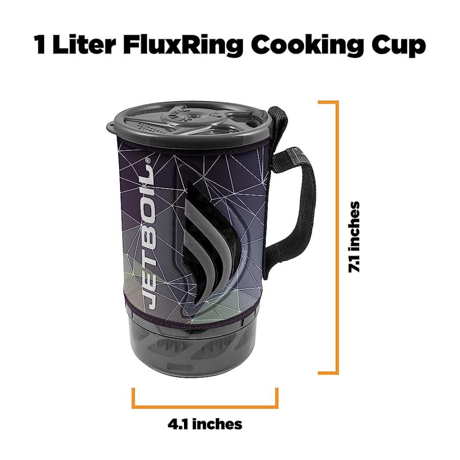 JETBOIL FLASH CAMPING AND BACKPACKING STOVE COOKING SYSTEM, FRACTILE | JETBOIL | 02