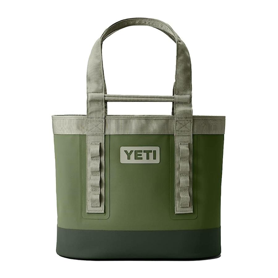 YETI CAMINO 35 CARRYALL WITH INTERNAL DIVIDERS, ALL-PURPOSE UTILITY, BOAT AND BEACH TOTE BAG, DURABLE, WATERPROOF, HIGHLANDS OLIVE | YETI