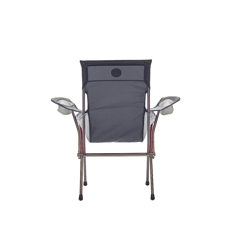 BIG AGNES BIG SIX ARMCHAIR - HIGH & WIDE LUXURY CAMP CHAIR, ASPHALT/GRAY | BIG AGNES | 03