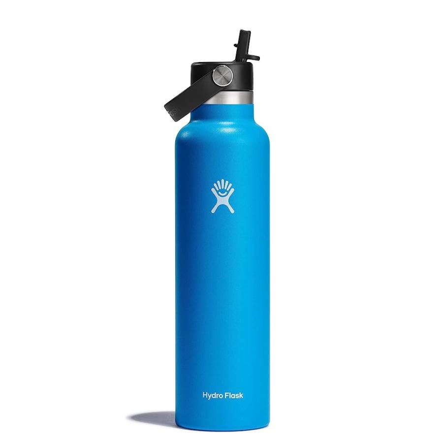 HYDRO FLASK 24 OZ STANDARD MOUTH WATER BOTTLE WITH FLEX CAP OR FLEX STRAW | HYDRO FLASK