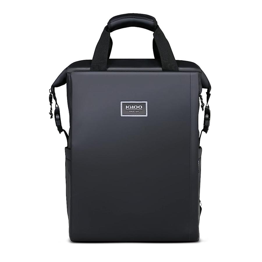 IGLOO SOUTH COAST BLACK SNAPDOWN 24-CAN BACKPACK | igloo