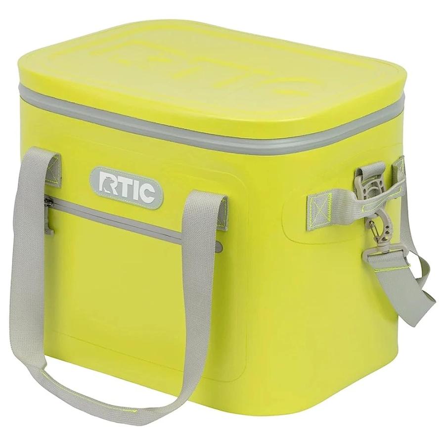 RTIC SOFT COOLER 12 CAN, INSULATED BAG PORTABLE ICE CHEST BOX FOR LUNCH, BEACH, DRINK, BEVERAGE, TRAVEL, CAMPING, PICNIC, CAR, TRIPS, FLOATING CO | 