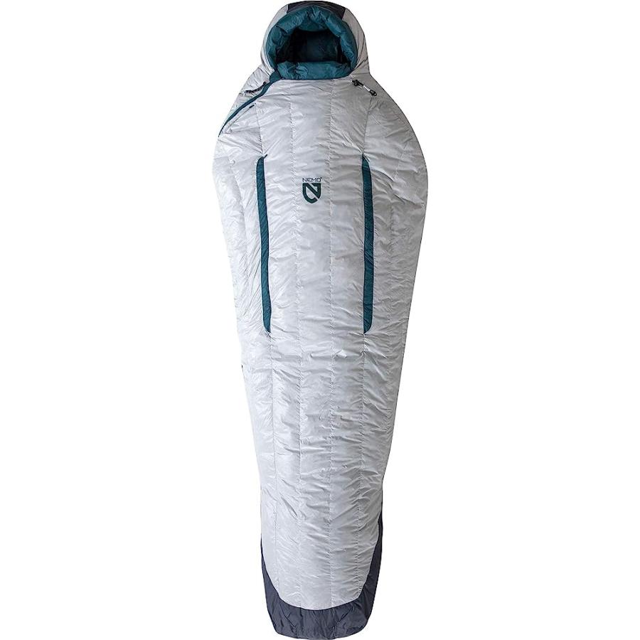 NEMO KAYU WOMEN'S SLEEPING BAG ALUMINUM/LAGOON 15 REG | NEMO