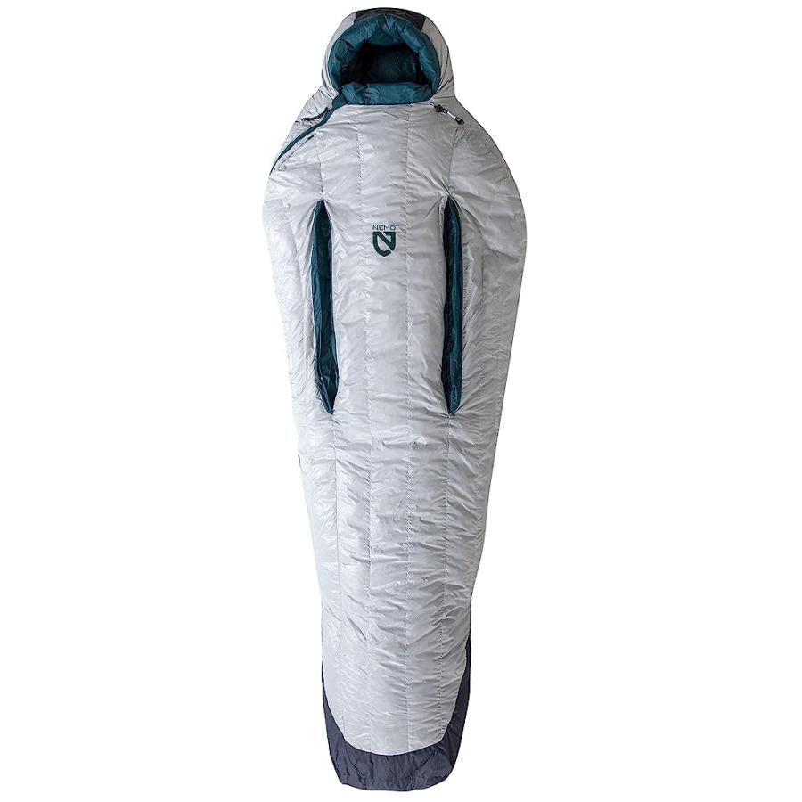 NEMO KAYU WOMEN'S SLEEPING BAG ALUMINUM/LAGOON 15 REG | NEMO | 01