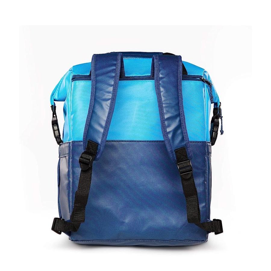 IGLOO SEADRIFT SWITCH DURABLE & ADJUSTABLE INSULATED 30-CAN COOLER BACKPACK-TOTE, BLUE | igloo | 03
