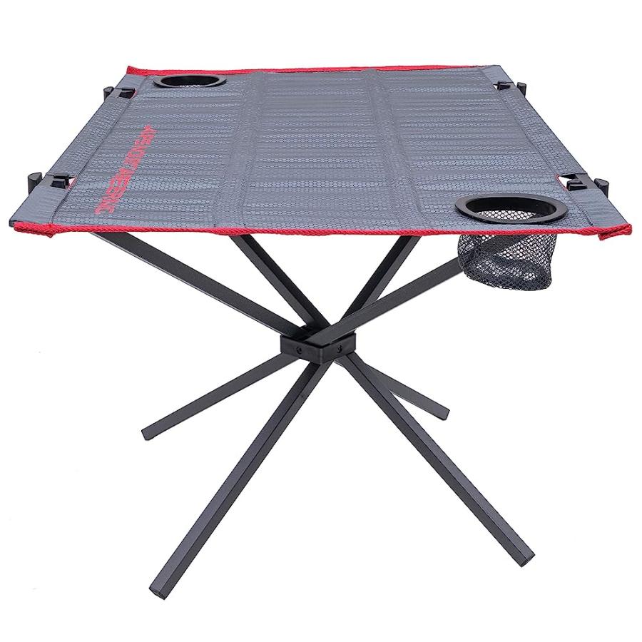 ALPS MOUNTAINEERING SIMMER TABLE, ONE SIZE, SALSA/CHARCOAL | ALPS MOUNTAINEERING | 01