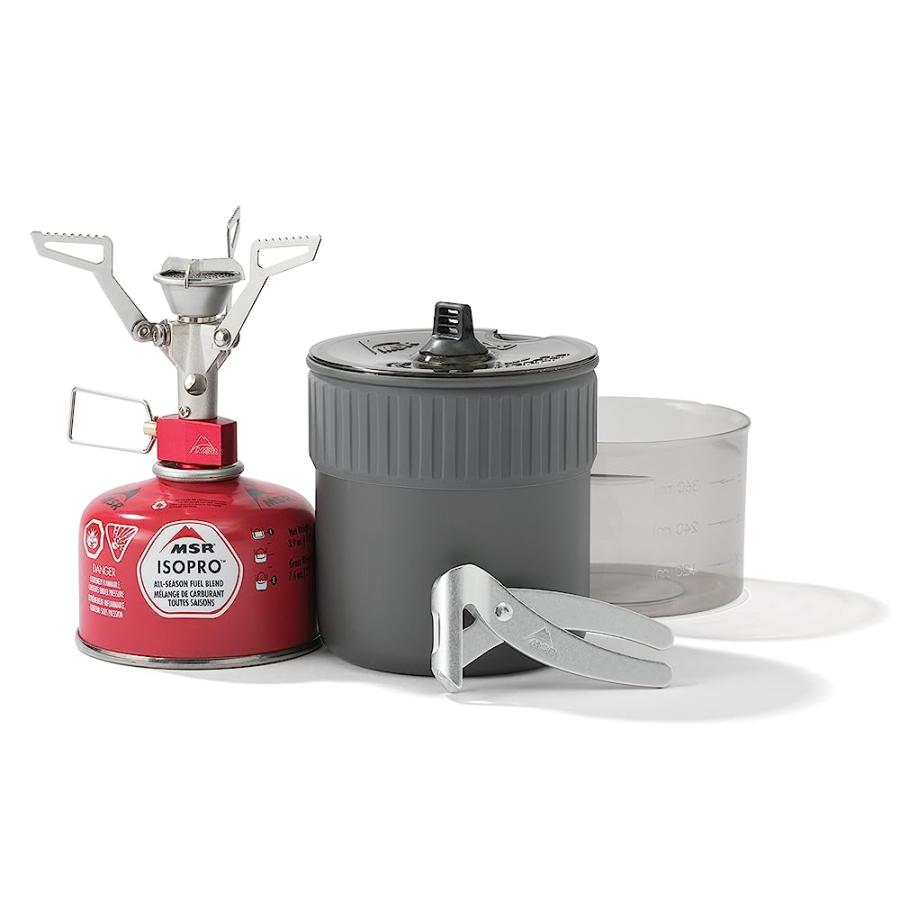 MSR POCKETROCKET 2 ULTRALIGHT CAMPING AND BACKPACKING MINI STOVE KIT | MSR