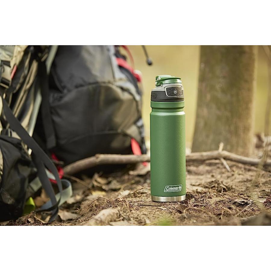 COLEMAN FREEFLOW AUTOSEAL INSULATED STAINLESS STEEL WATER BOTTLE 40 OUNCE , HERITAGE RED | Coleman | 06