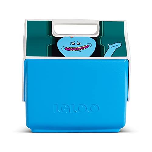 IGLOO RICK AND MORTY MR. MEESEEKS BOX LITTLE PLAYMATE 7 QT COOLER | igloo