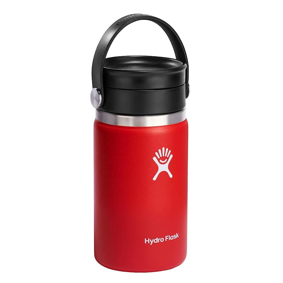 HYDRO FLASK 12 OZ WIDE MOUTH WITH FLEX SIP LID STAINLESS STEEL REUSABLE WATER BOTTLE GOJI -VACUUM INSULATED, DISHWASHER SAFE, BPA-FREE, NON-TOXIC | HYDRO FLASK | 01