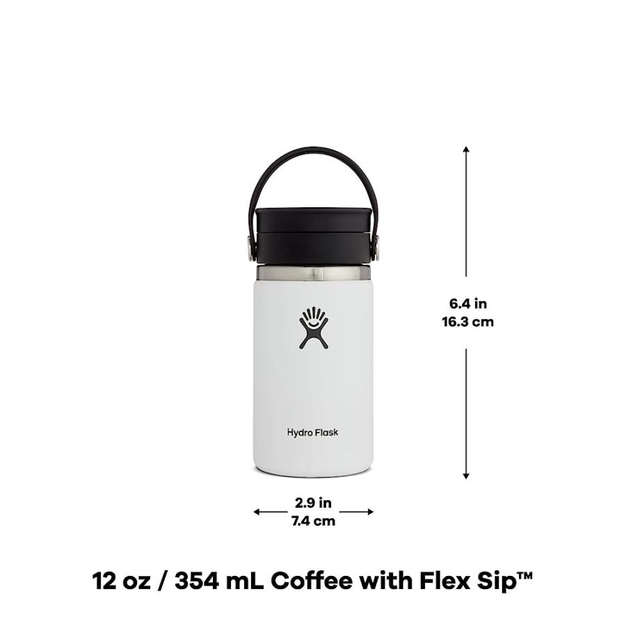 HYDRO FLASK 12 OZ WIDE MOUTH WITH FLEX SIP LID STAINLESS STEEL REUSABLE WATER BOTTLE GOJI -VACUUM INSULATED, DISHWASHER SAFE, BPA-FREE, NON-TOXIC | HYDRO FLASK | 03