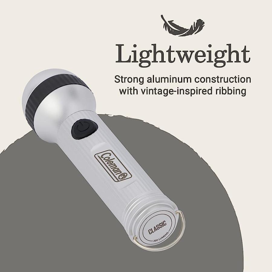 COLEMAN 300 LUMENS CLASSIC LED FLASHLIGHT | Coleman | 03