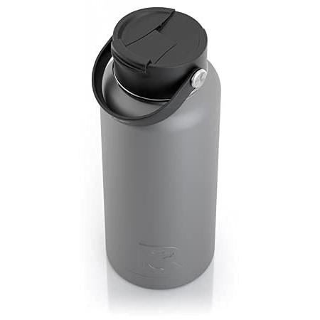 RTIC WATER BOTTLE, 32 OZ, GRAPHITE, DOUBLE VACUUM INSULATED WATER BOTTLE, STAINLESS STEEL FOR HOT & COLD DRINKS, SWEAT PROOF THERMOS, GREAT FOR T |  | 03