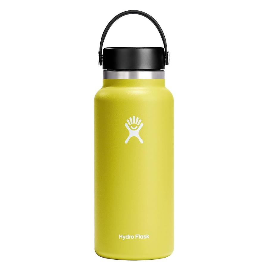 HYDRO FLASK 32 OZ WIDE MOUTH WITH FLEX CAP STAINLESS STEEL REUSABLE WATER BOTTLE CACTUS -VACUUM INSULATED, DISHWASHER SAFE, BPA-FREE, NON-TOXIC | HYDRO FLASK