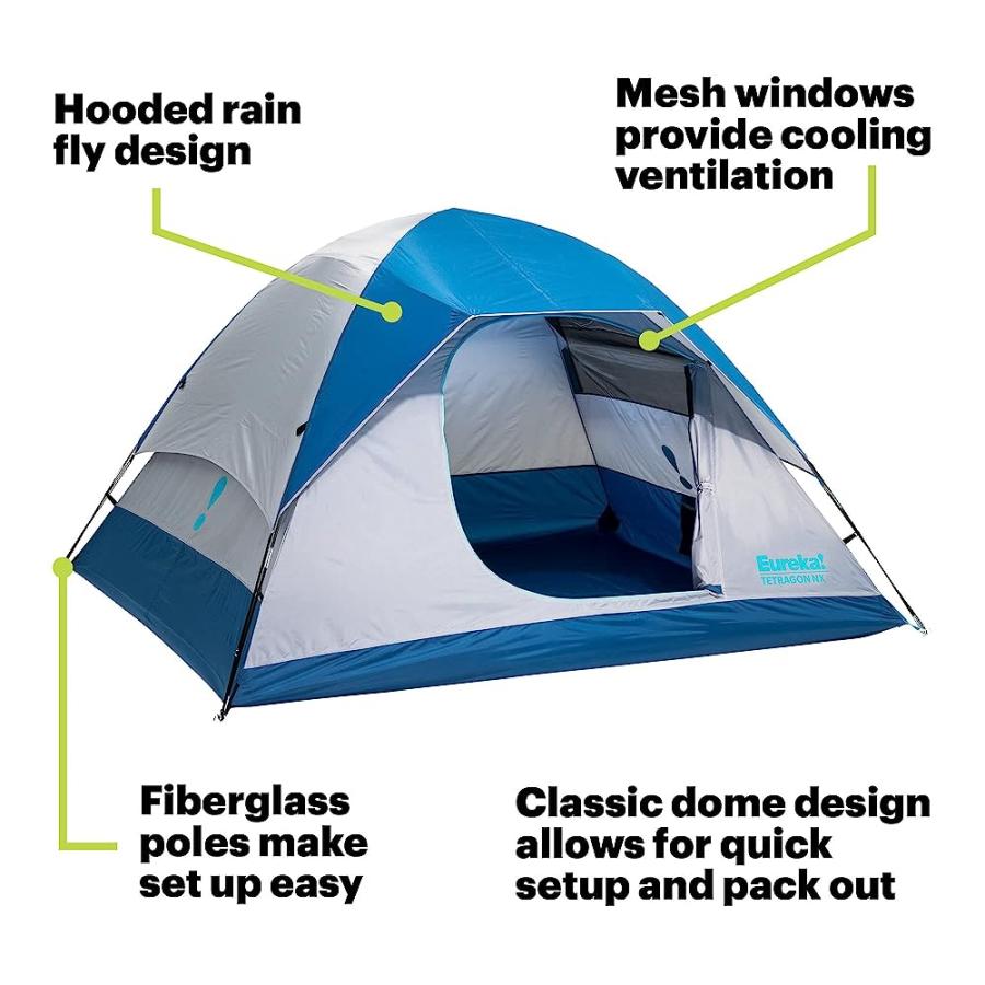 EUREKA! TETRAGON NX 3-SEASON FAMILY AND CAR CAMPING TENT (2 PERSON) |  | 01