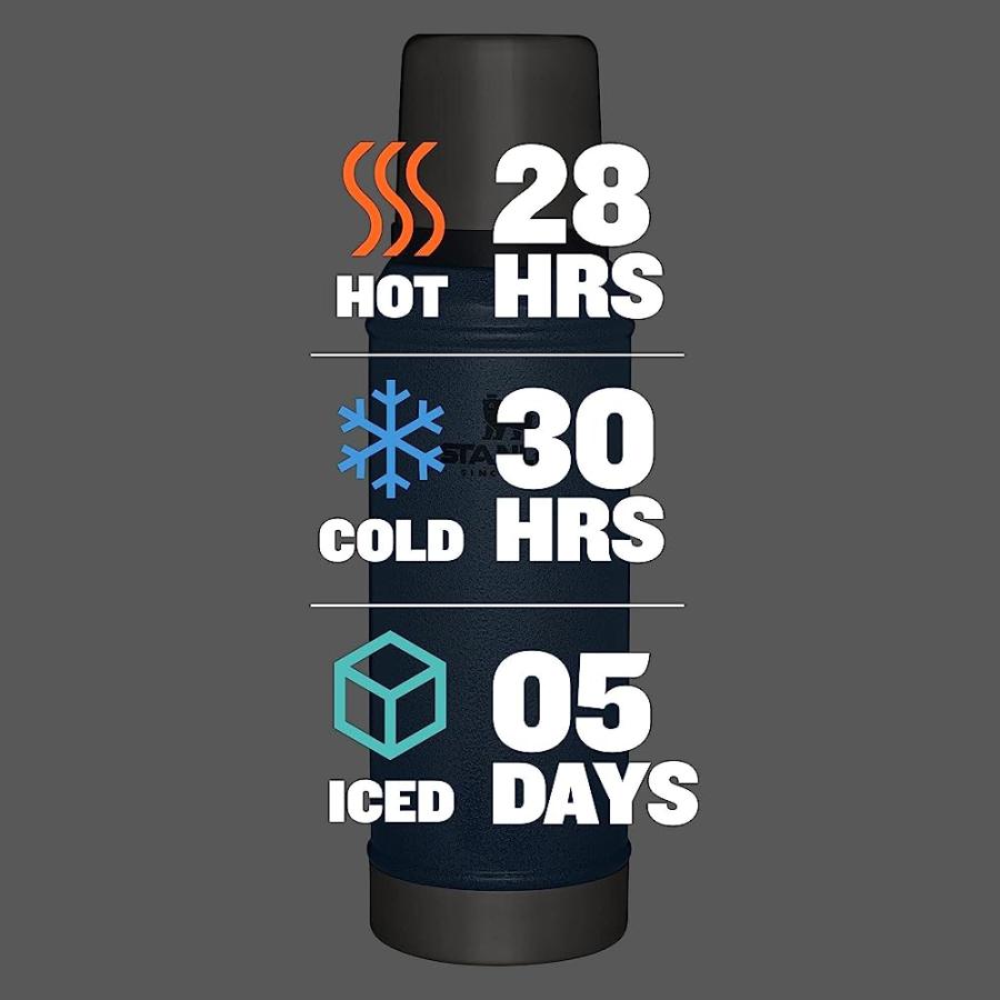 STANLEY 10-07932-024 THE LEGENDARY CLASSIC BOTTLE HAMMERTONE LAKE 1.0QT / .94L | STANLEY | 05