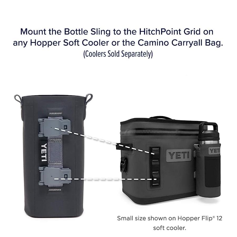 YETI LARGE BOTTLE SLING FOR RAMBLER 26 & 36 OZ. BOTTLES, CHARCOAL | YETI | 03